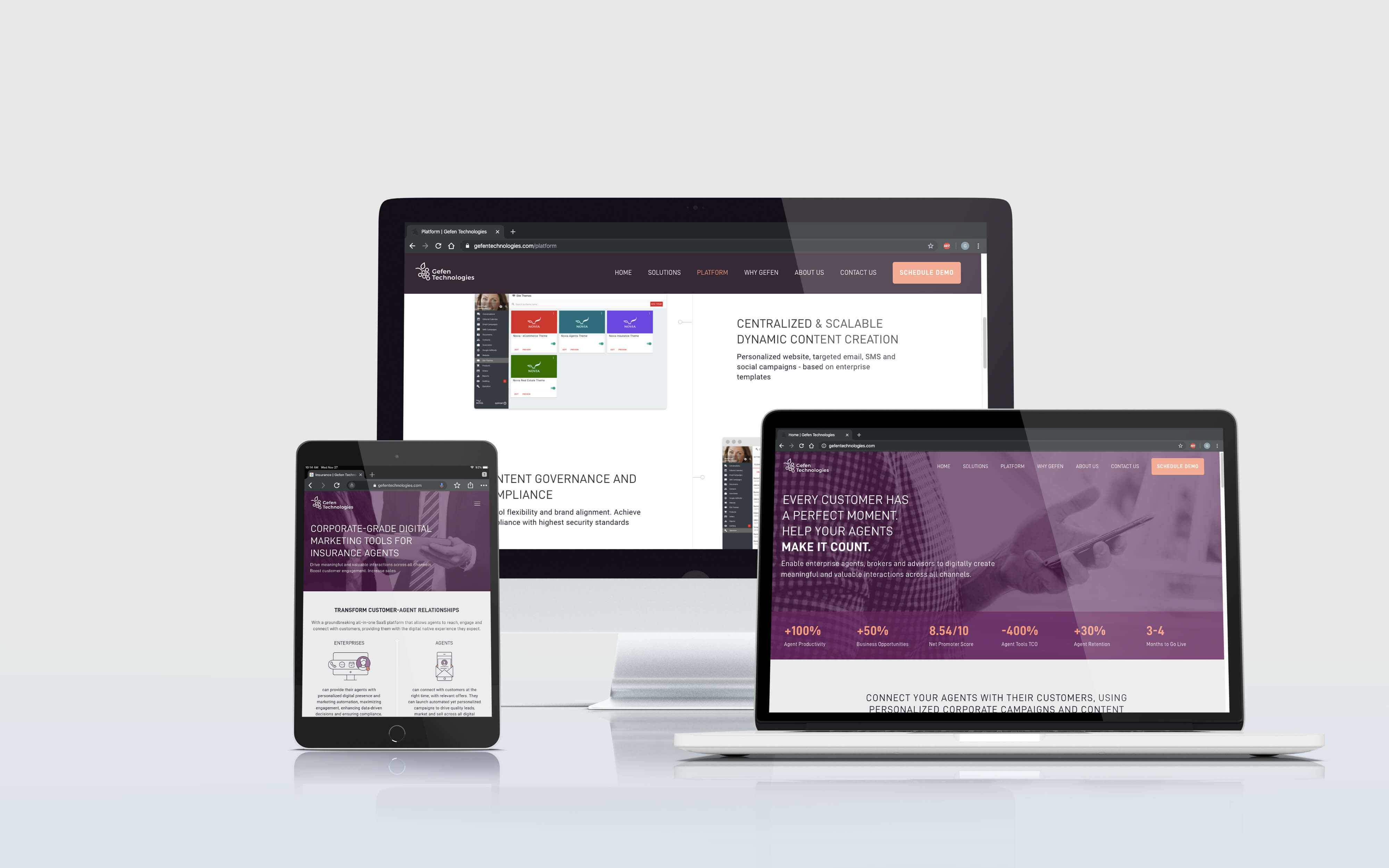 Gefen Technologies collateral and website